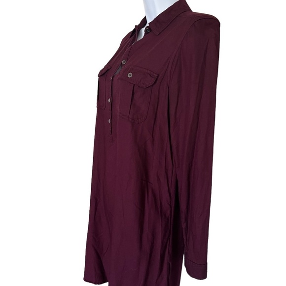 SO | Women's Shirt Dress | Collared Button Down - Picture 3 of 5